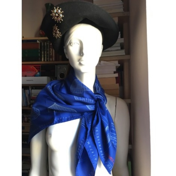 Louis Vuitton Accessories - Rare Limited Edition America’s Cup LV Silk Scarf